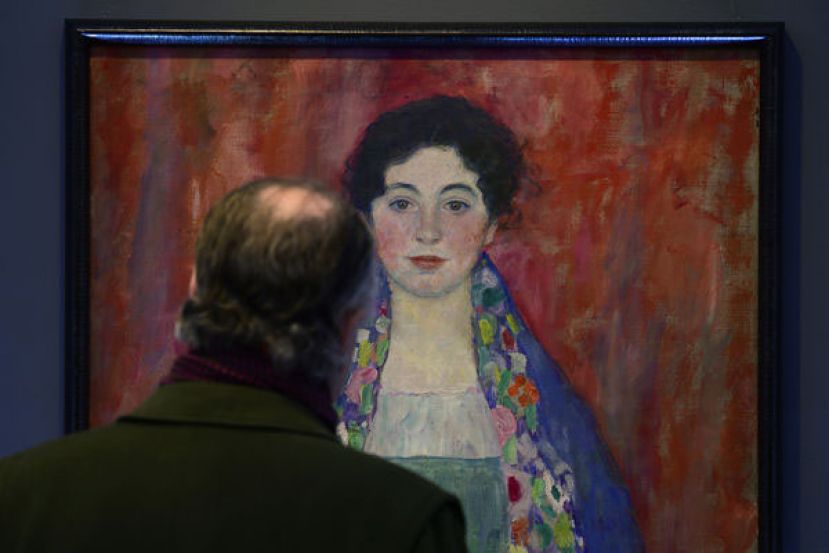 知名画家克林姆的画作《利瑟小姐肖像》24日以1.5亿天价售出。