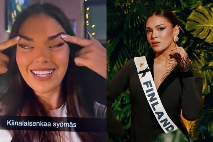 芬兰小姐札夫切因做出歧视动作遭取消后冠。