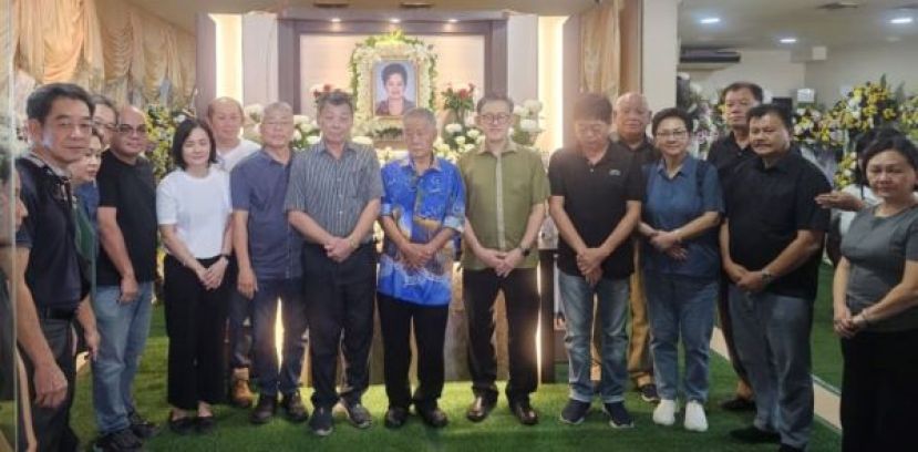 人联峇都林当支部致哀