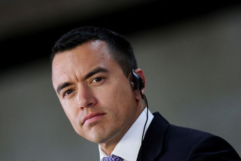 厄瓜多尔总统诺波亚。