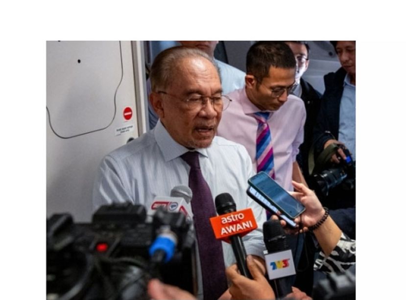 首相拿督斯里安华。   