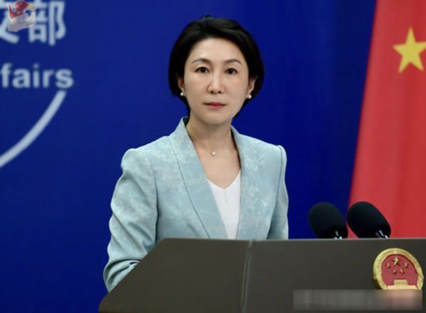 中国外交部发言人毛宁。