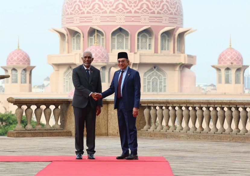 安华官方欢迎马尔代夫总统