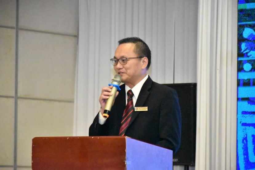 古晋潮州公会会长陈家福。