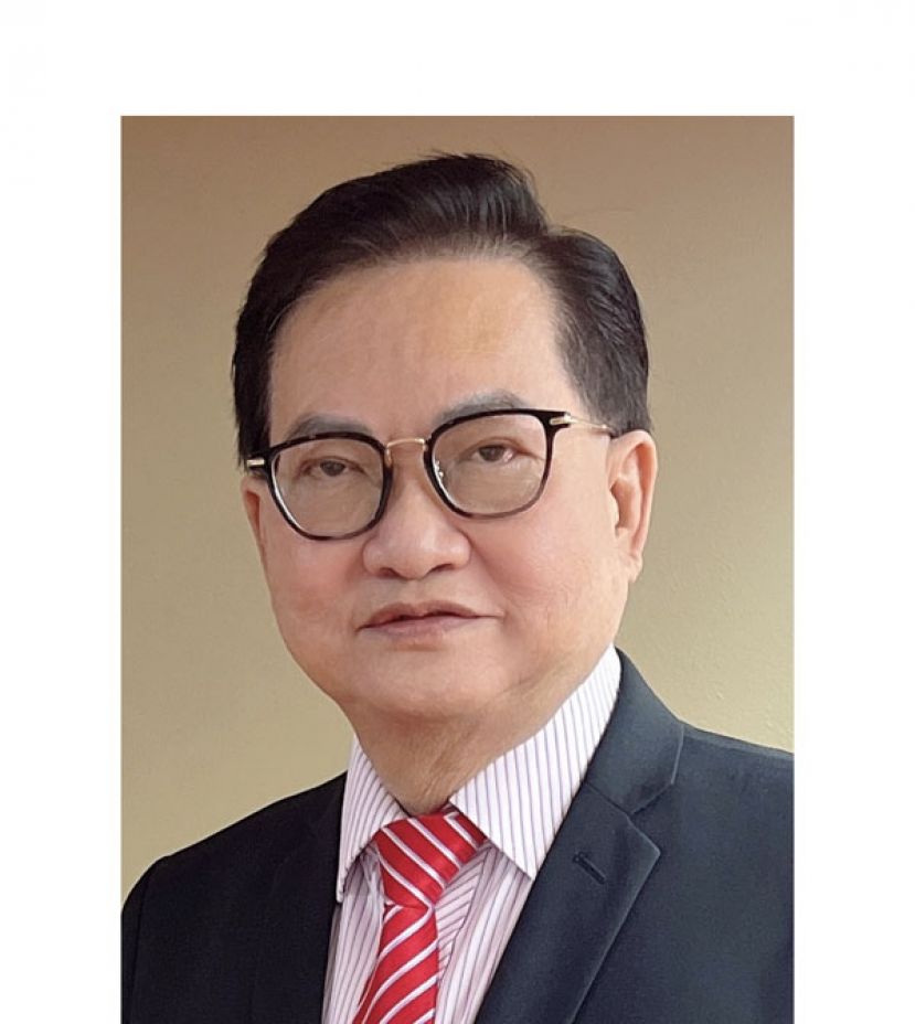 斯木省华总会长兼成邦江中华总商会会长拿督吴标生。