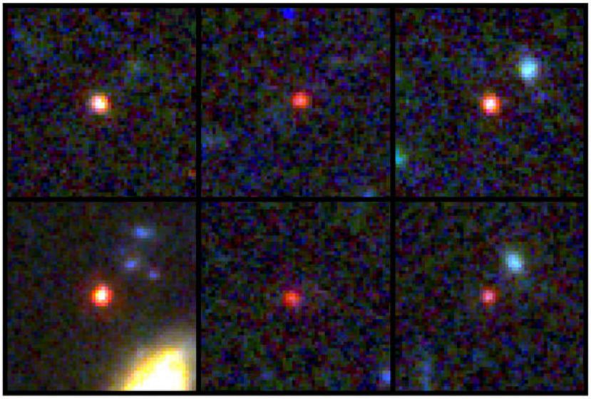 科学家透过NASA韦伯望远镜发现6个宇宙大爆炸不久后形成的大质量星系。
