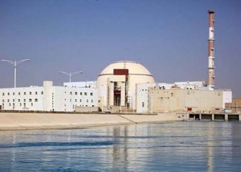 美国将会结束对仍留在伊朗核协议国家的制裁豁免。图为伊朗布什尔核电站。