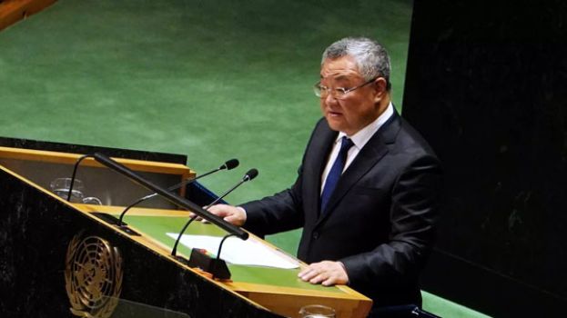 中国常驻联合国代表傅聪。