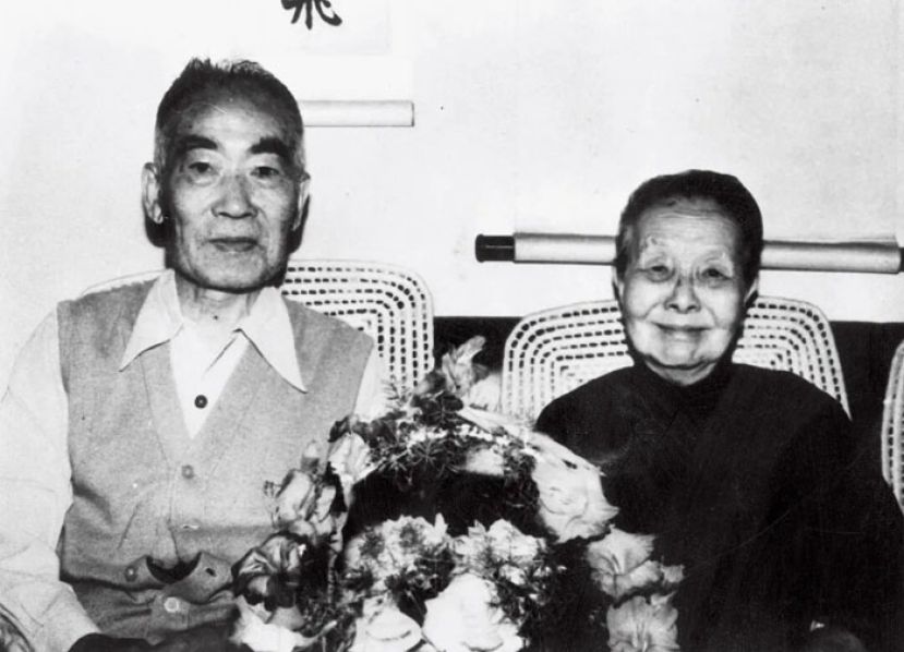 吴文藻与冰心。