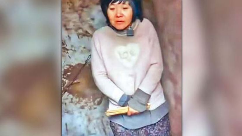 被铁链栓住的8孩母亲杨女身份已确认。