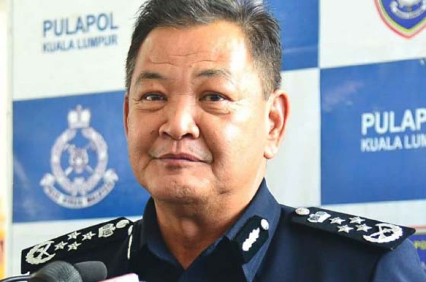 全国警察总长丹斯里阿都哈密。