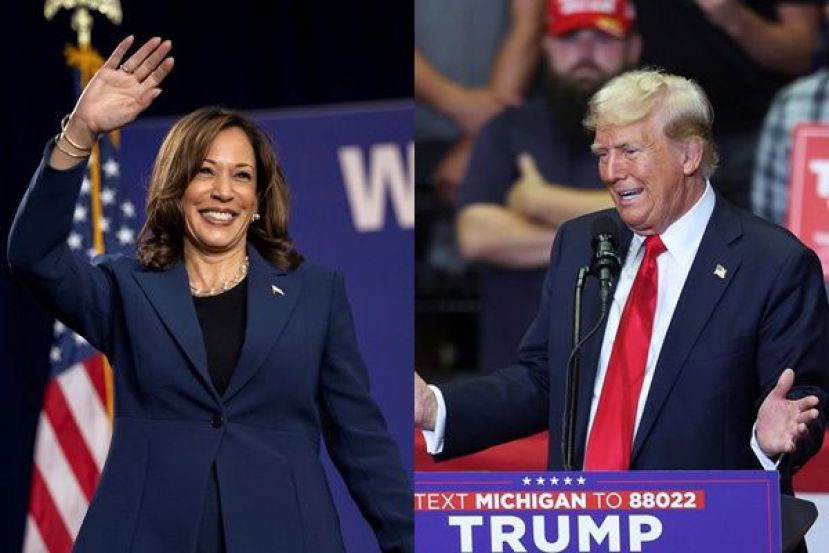 2024美国选战激烈。