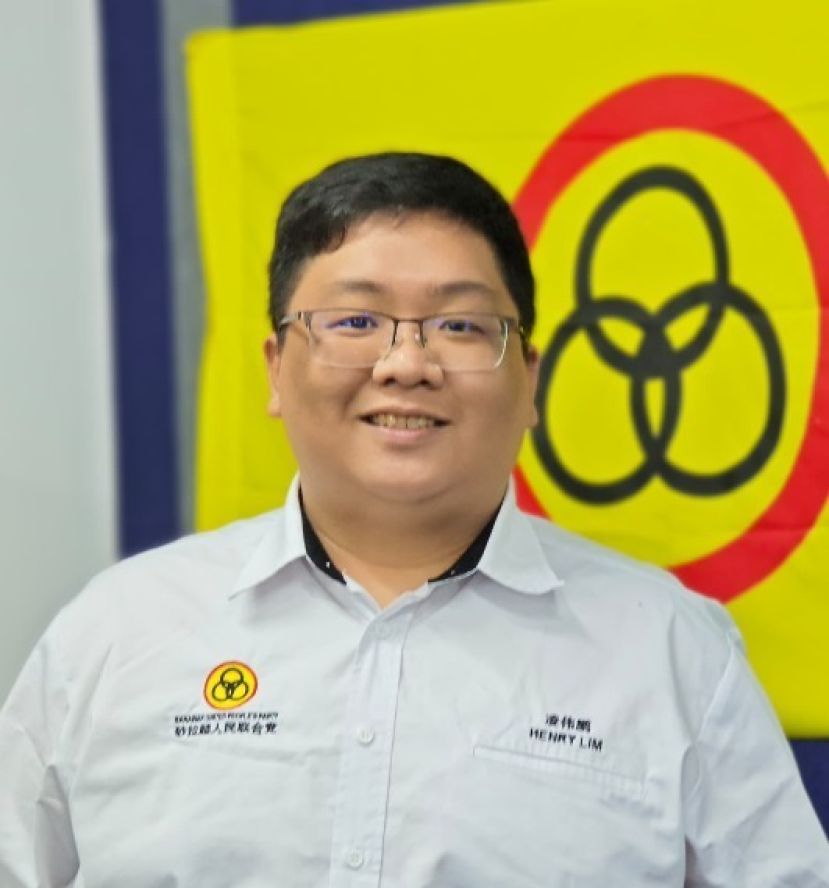 砂人联党中央青年总团中委凌伟鹏。