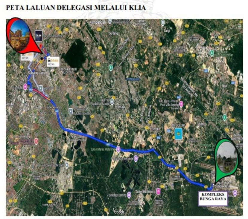 配合来临的第46届东盟峰会   警方25日至26日对机场周边9公路交通管制