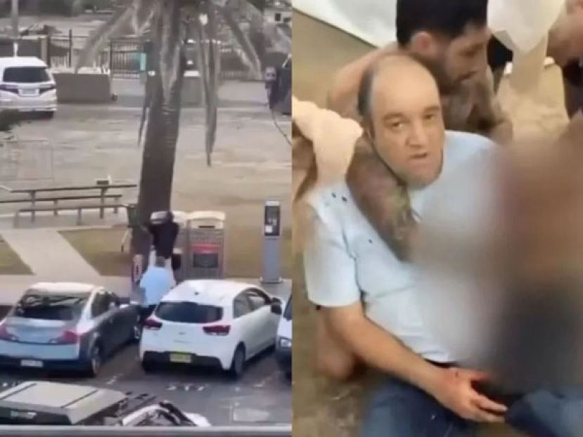 案发当时，一名43岁水果店老板阿迈德在混乱中徒手夺枪制伏嫌犯，因此中弹负伤。