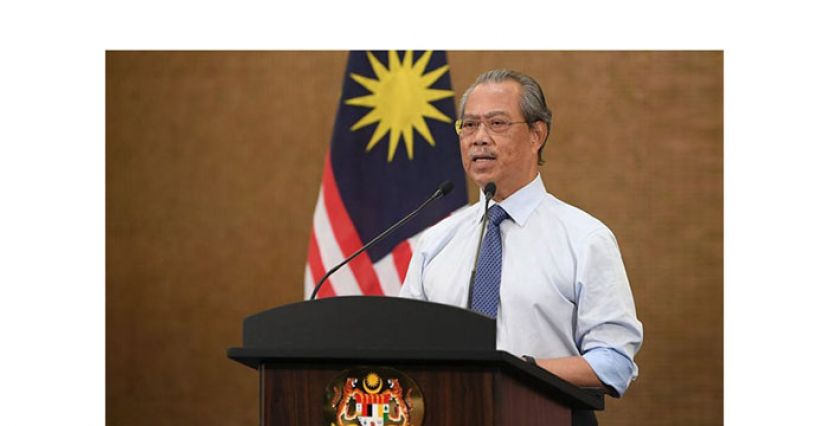 首相丹斯里慕尤丁。