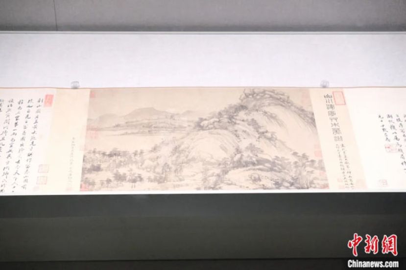 2024年8月30日，《富春山居图&middot;剩山图》在浙江省博物馆之江馆区展出。