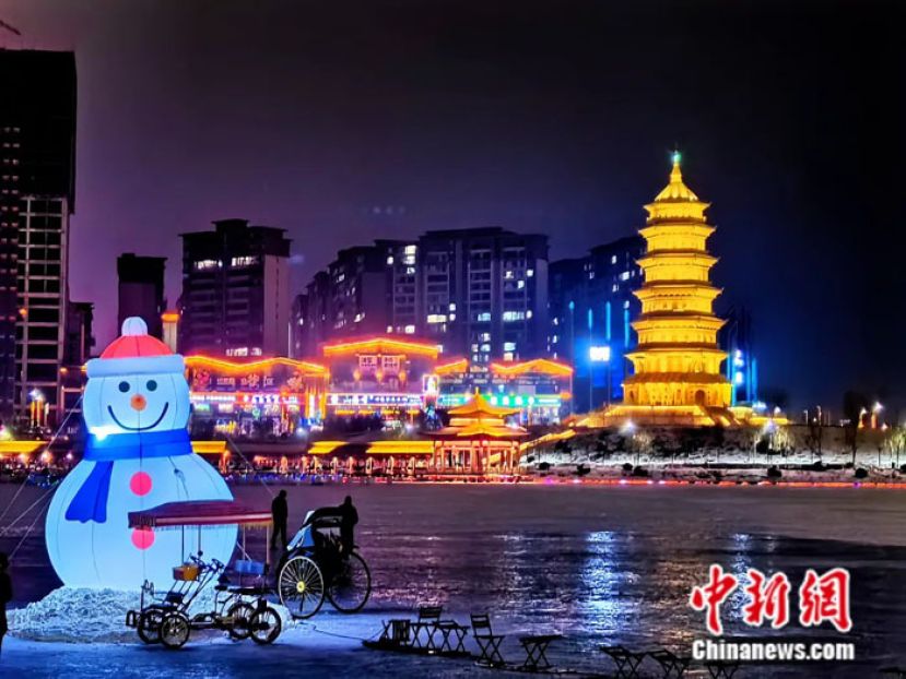 库车东湖。