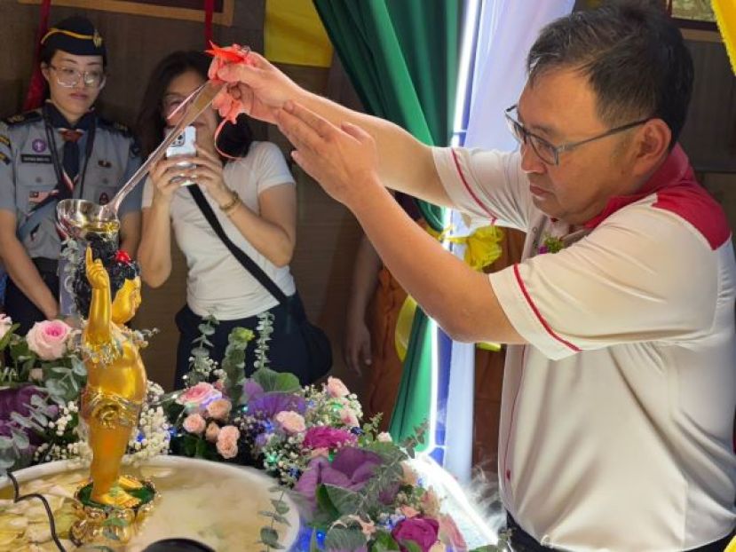 张健仁：卫塞节不仅是纪念佛陀诞生、成道与涅槃的重要日子，更是提醒社会大众学习慈悲、智慧与包容精神的时刻。