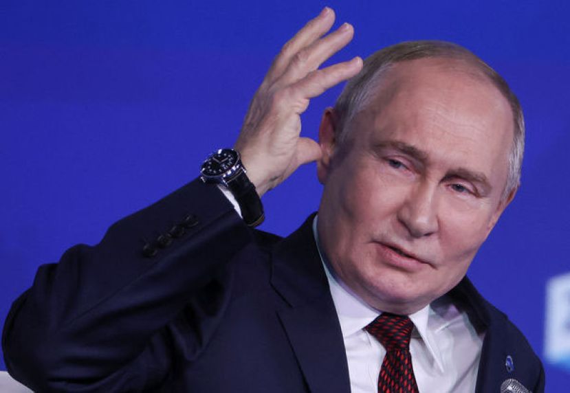 俄罗斯总统普京。