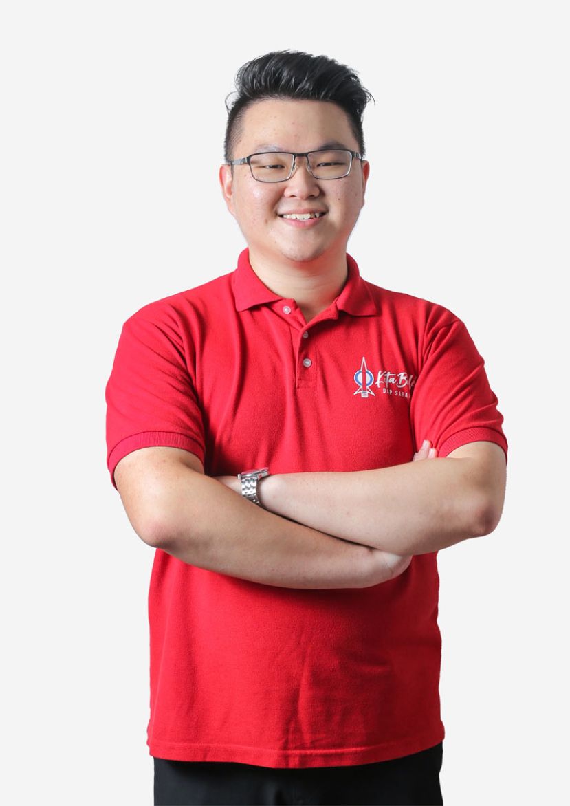 砂拉越民主行动党社青团秘书蓝立康。