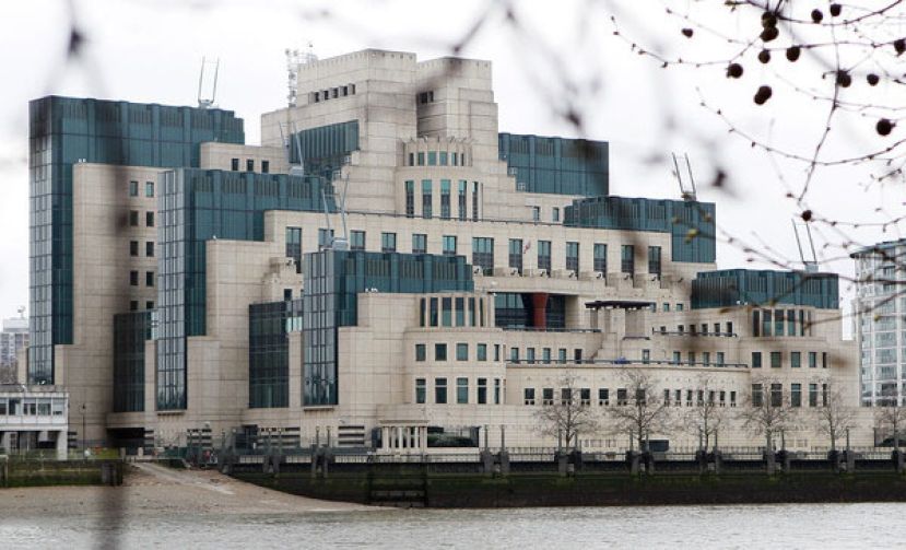 英国军情六处伦敦市中心总部。