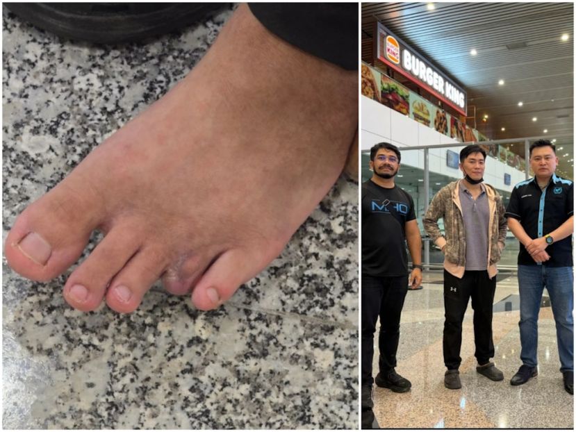 冒死揭露园区黑幕 惨被砍断脚趾的华裔&ldquo;猪仔&rdquo;平安回到家园