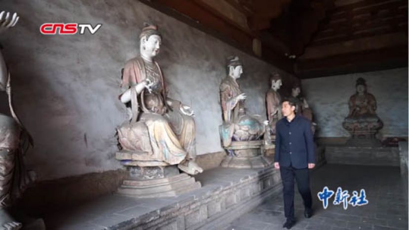 大山深处的寺庙看护人：彩塑相伴寺为家