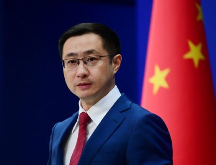 中国外交部发言人林剑。