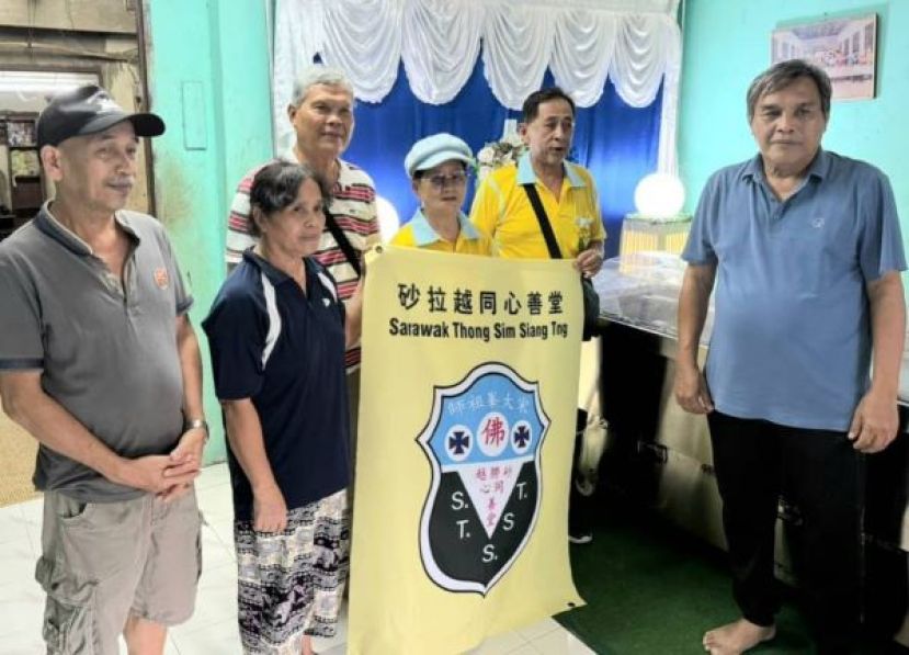 砂同心善堂与济兴善社    合捐棺木予贫户男死者