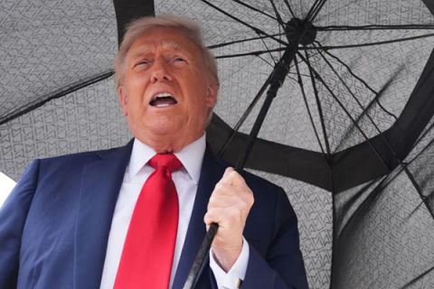 美国总统特朗普。