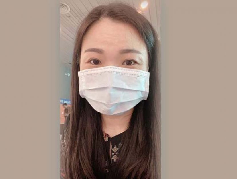 南兰区国会议员刘强燕正在居家隔离。