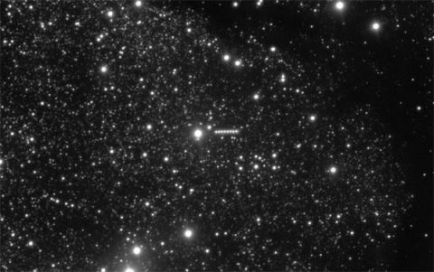 智利天文台的VLT望远镜捕捉到的3I/ATLAS影像。