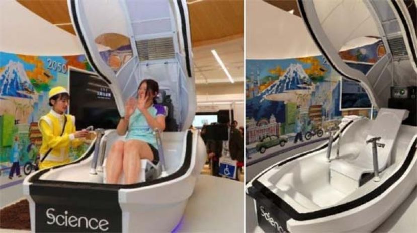 大阪世博未來人类洗澡机爆红，日公司宣布量產推出市场。