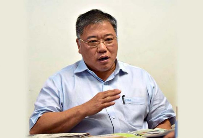 民进党主席拿督斯里张庆信。