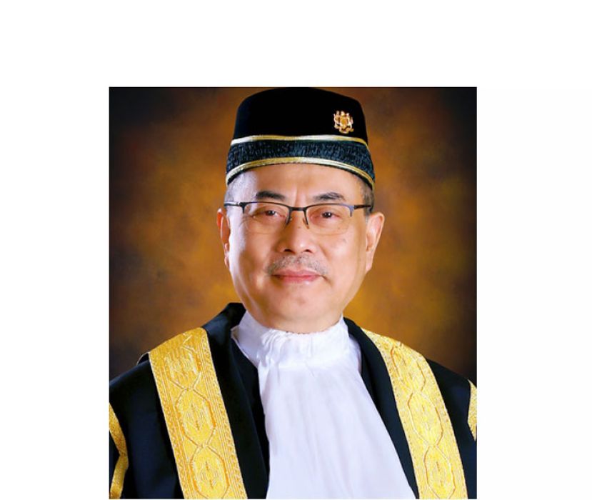 联邦法院首席大法官旺阿末法立。