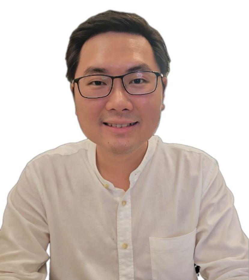 砂人联党古晋支部代秘书兼青年团团长黄笃荣。