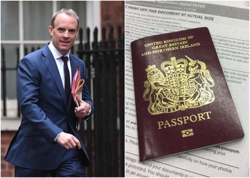 拉布（左图）指英国不排除给予香港的BNO持有人更大权利。