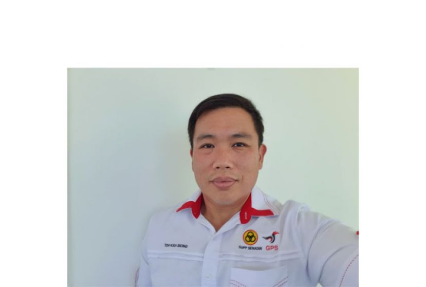 砂拉越人民联合党中央青年总团秘书窦家雄.