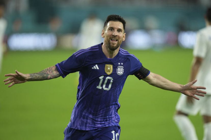 ●阿根廷球王梅西。