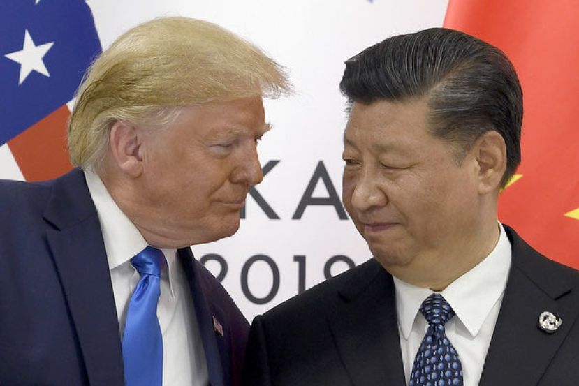 特朗普表示加徵关税是对中国的巨大筹码。