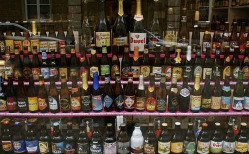 美拟向多类货品征税。图为比利时啤酒。