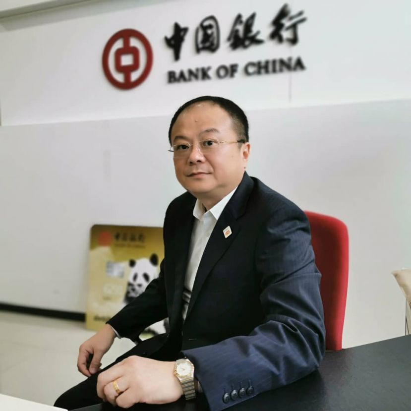 中国银行东马区域总经理张宏坤。