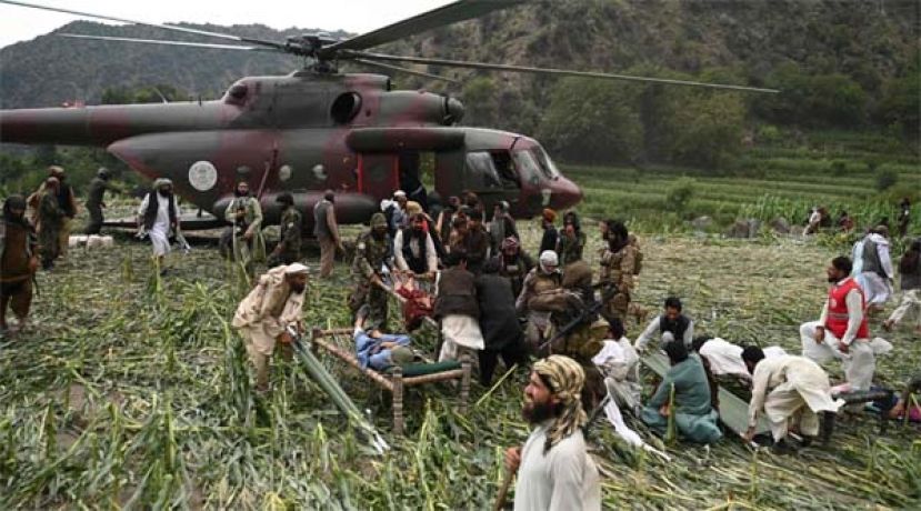 阿富汗东部地震，遇难人数已超800人。