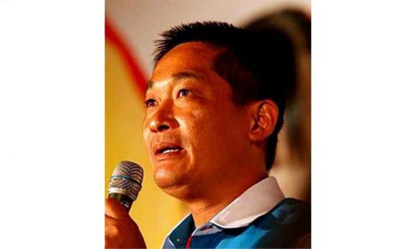 砂公正党巴都林当区州议员施志豪。