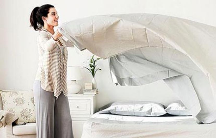 铺床宜开窗 避免诱发过敏