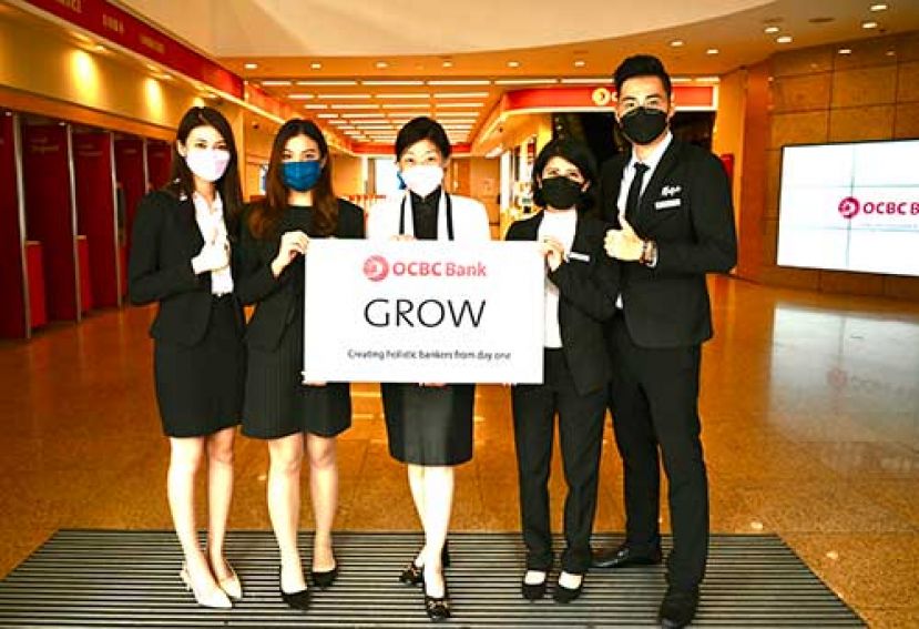华侨银行推行 &ldquo;GROW&rdquo; 计划以 栽培千禧世代成为全方位银行家