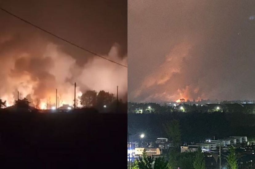 韩国射弹回敬朝鲜却掉回基地，居民吓坏以为开战。