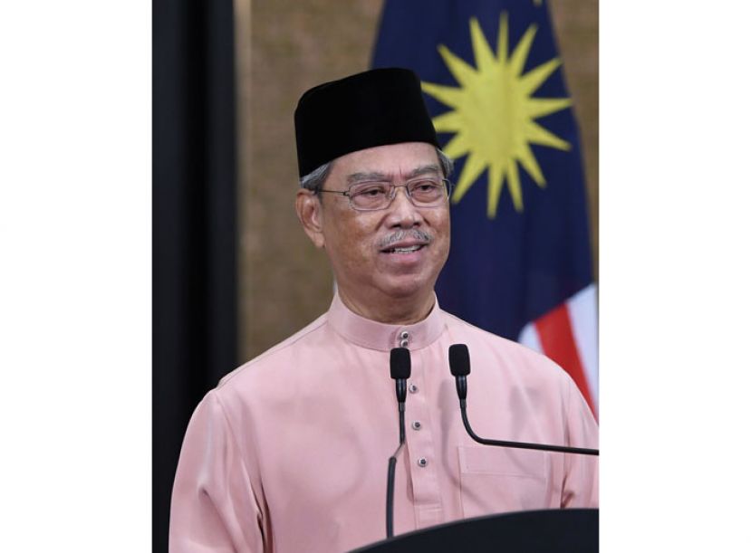 首相丹斯里慕尤丁。