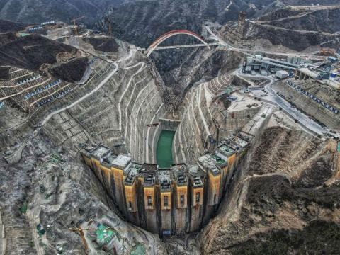 令人震撼的东庄水利工程。